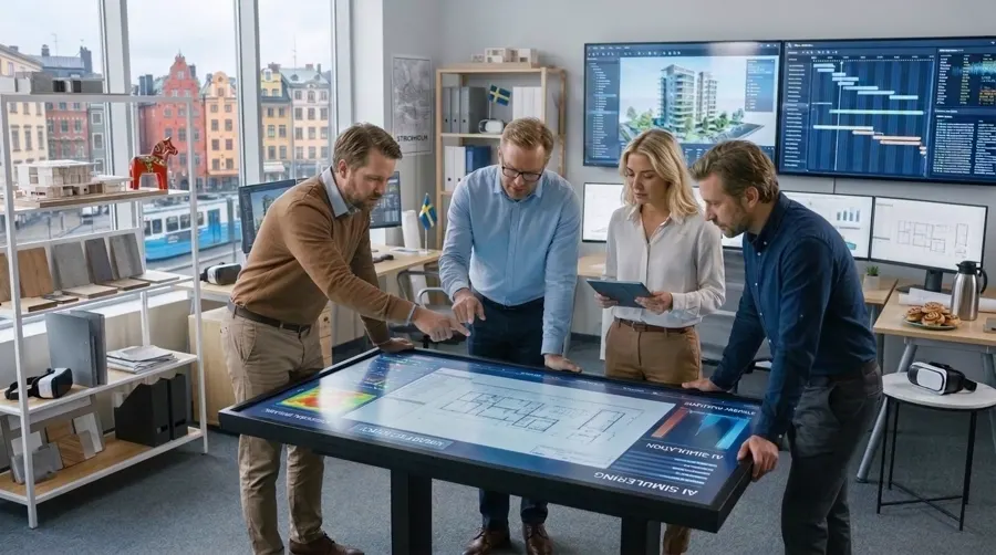AI och digitala verktyg för effektivare arkitektur och byggprojektering